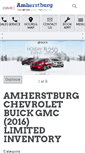 Mobile Screenshot of amherstburggm.com